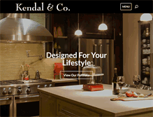Tablet Screenshot of kendalco.com